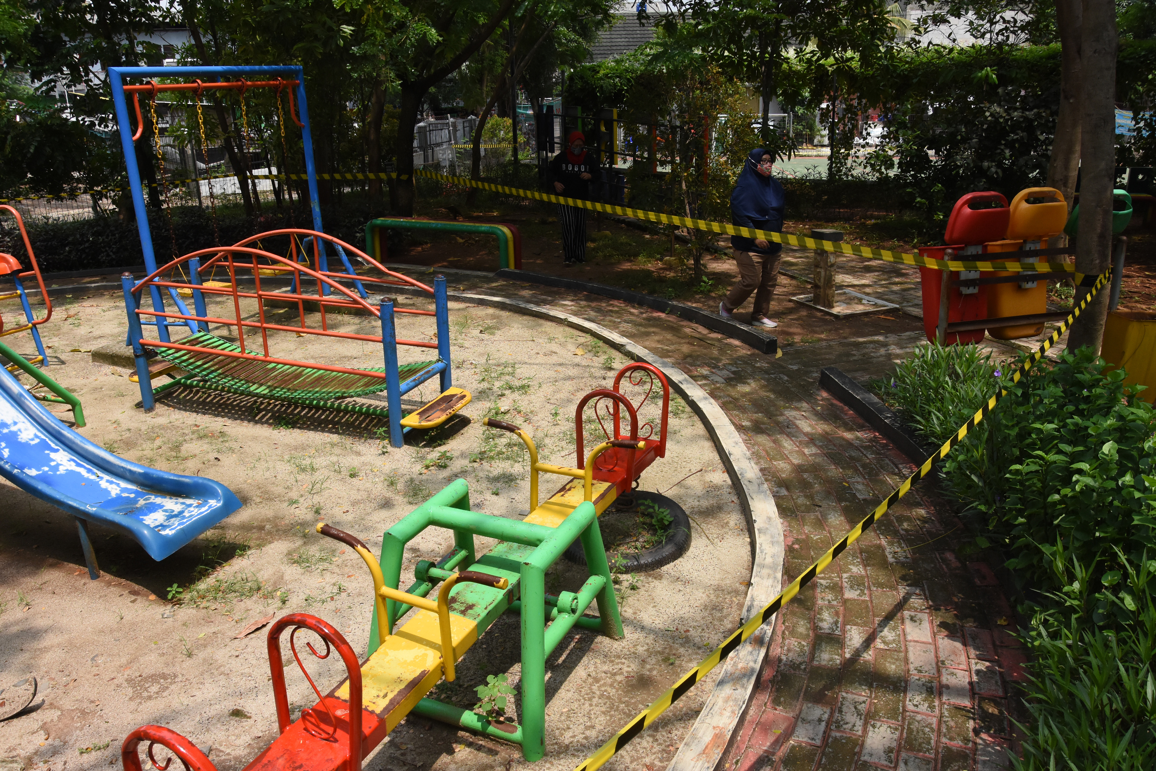 RPTRA di Jakarta Dibuka Terbatas