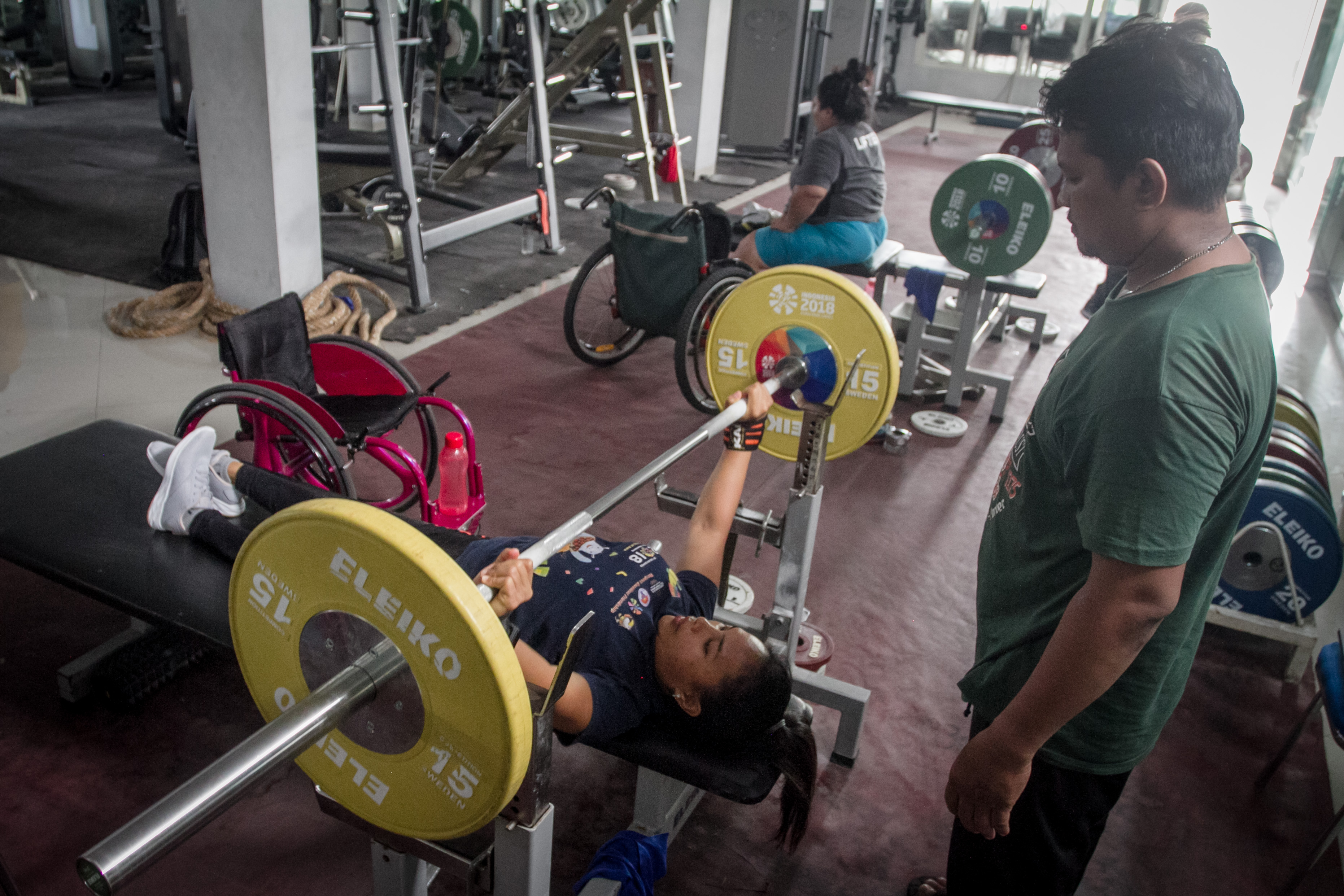 Pelatnas NPC Angkat Berat Paralimpiade