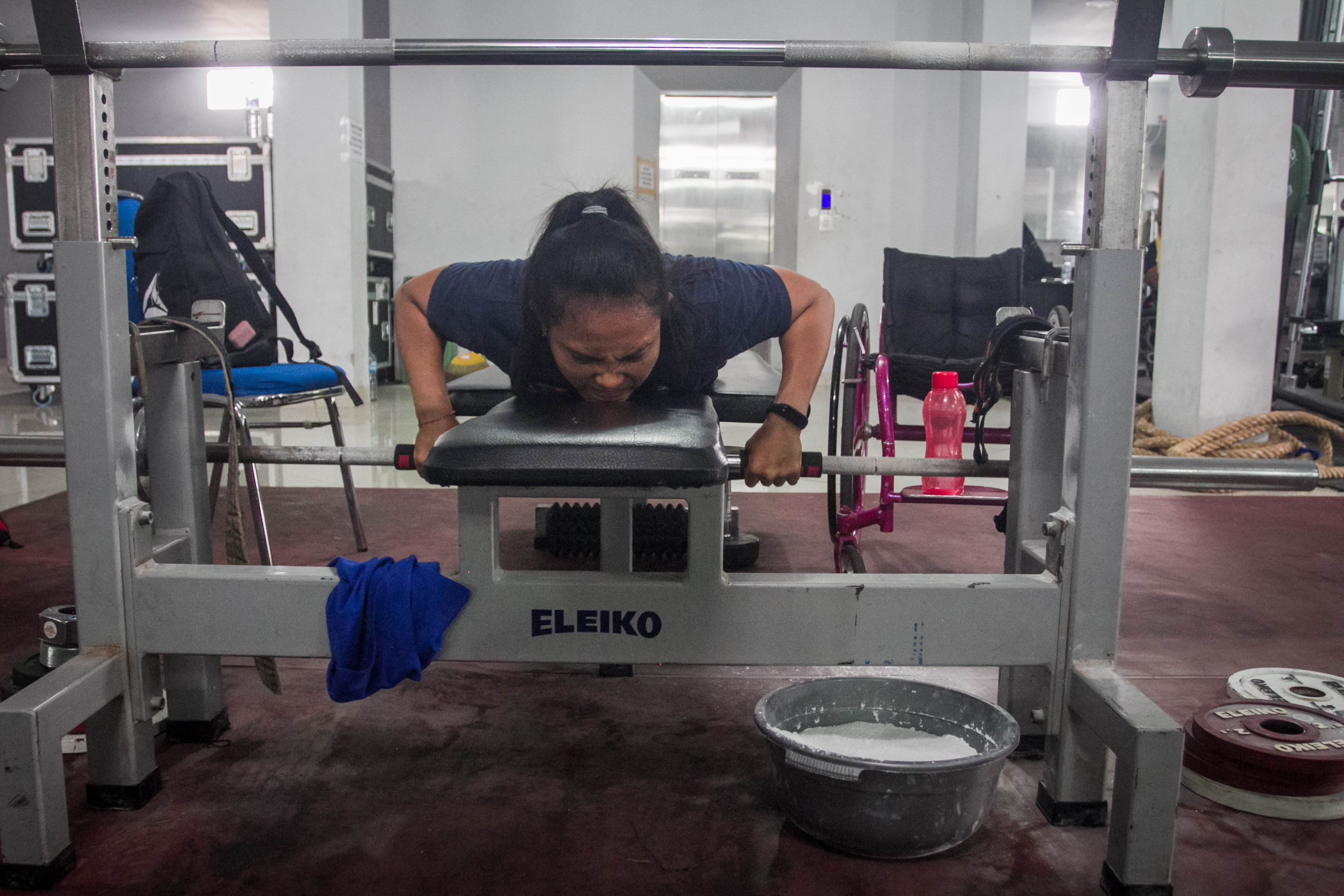 Pelatnas NPC Angkat Berat Paralimpiade