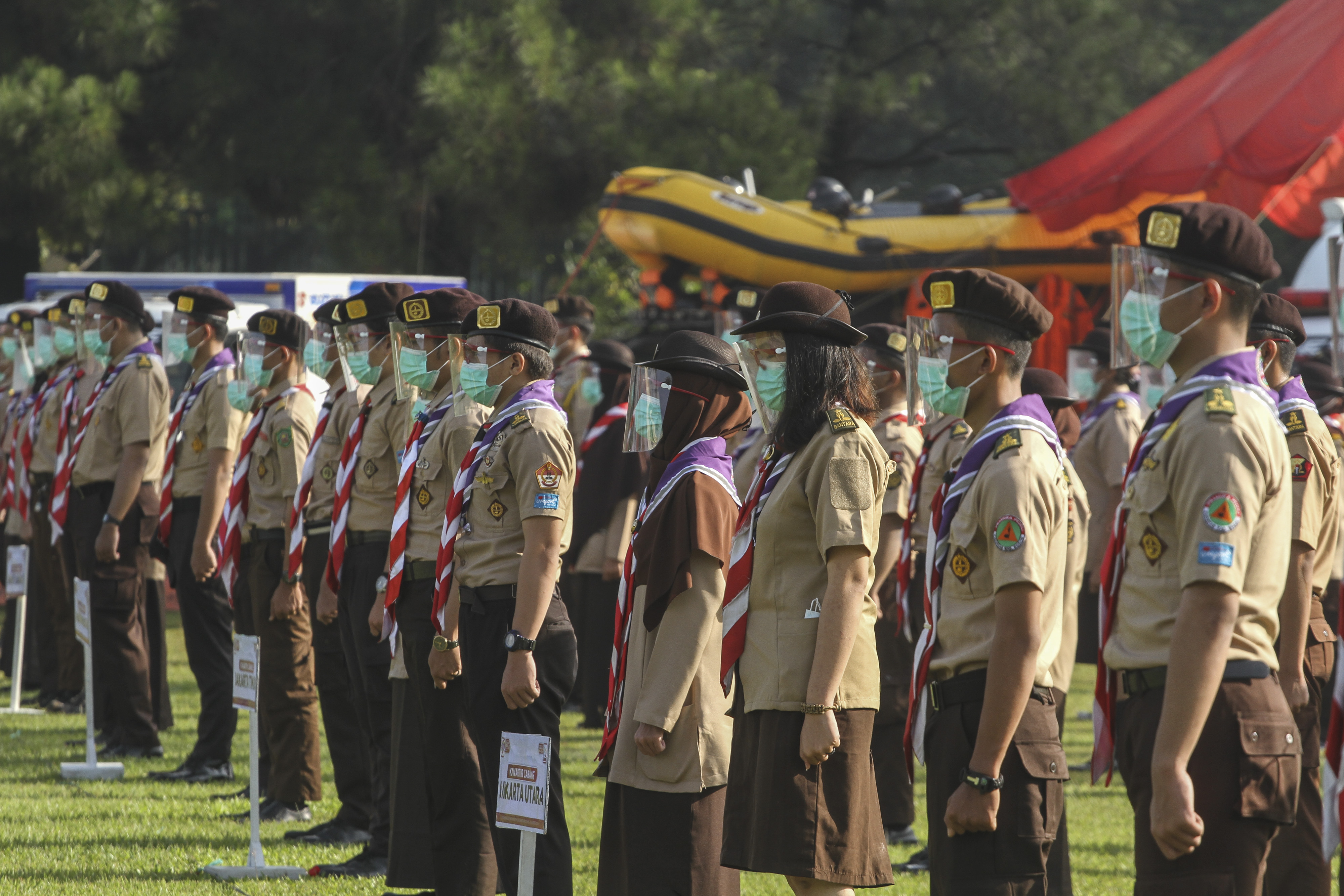 Apel Kesiapsiagaan Relawan Pramuka Peduli 
