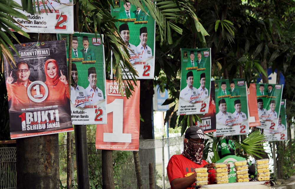 Pelanggaran Pemasangan  Alat Peraga Kampanye