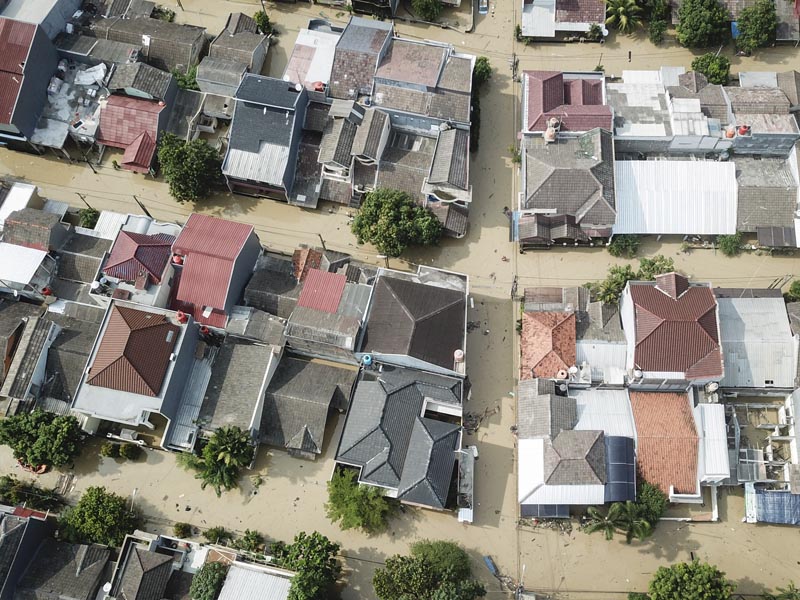 Banjir di Jatirasa Bekasi