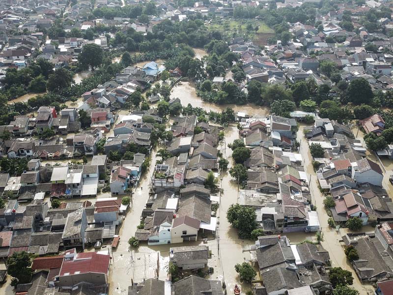 Banjir di Jatirasa Bekasi