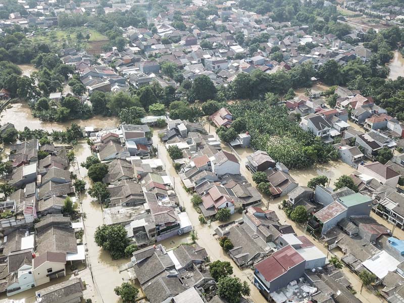 Banjir di Jatirasa Bekasi