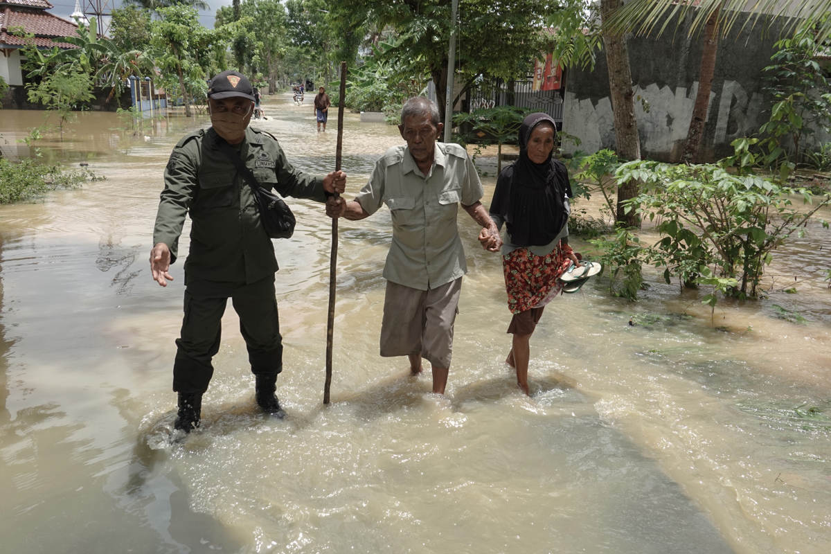 Hujan Deras Picu Banjir di Cilacap 