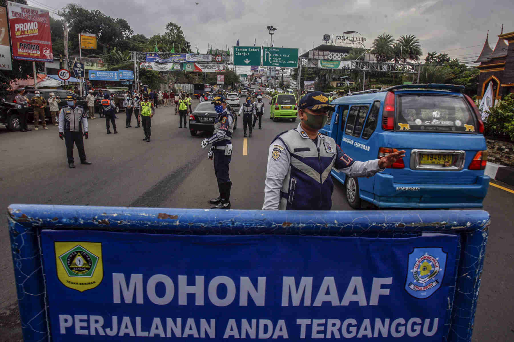Pembatasan Kendaraan di Kawasan Wisata Puncak Bogor 