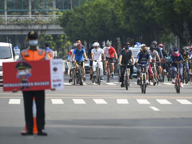 Penggunaan Masker di DKI Jakarta