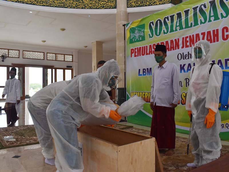 Sosialisasi Pemulasaraan Jenazah Covid-19