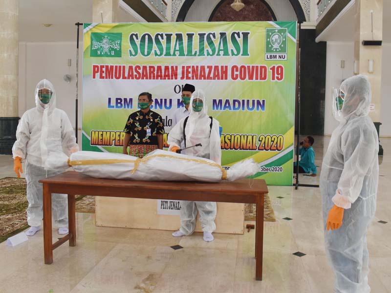 Sosialisasi Pemulasaraan Jenazah Covid-19