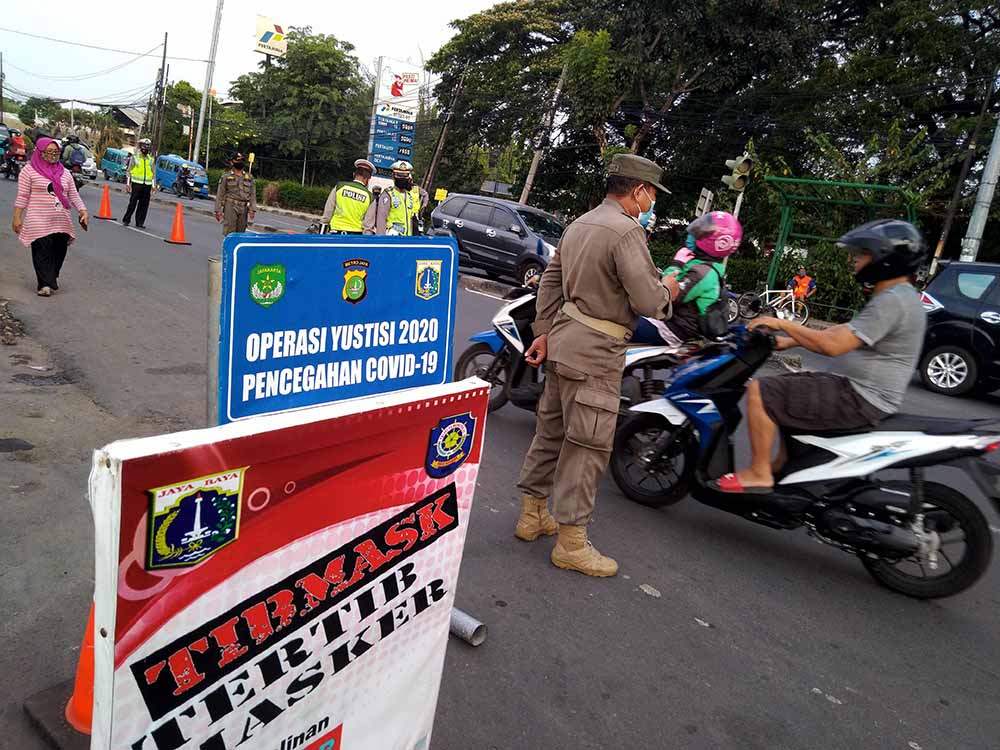 Operasi Yustisi Penegakan Protokol Kesehatan