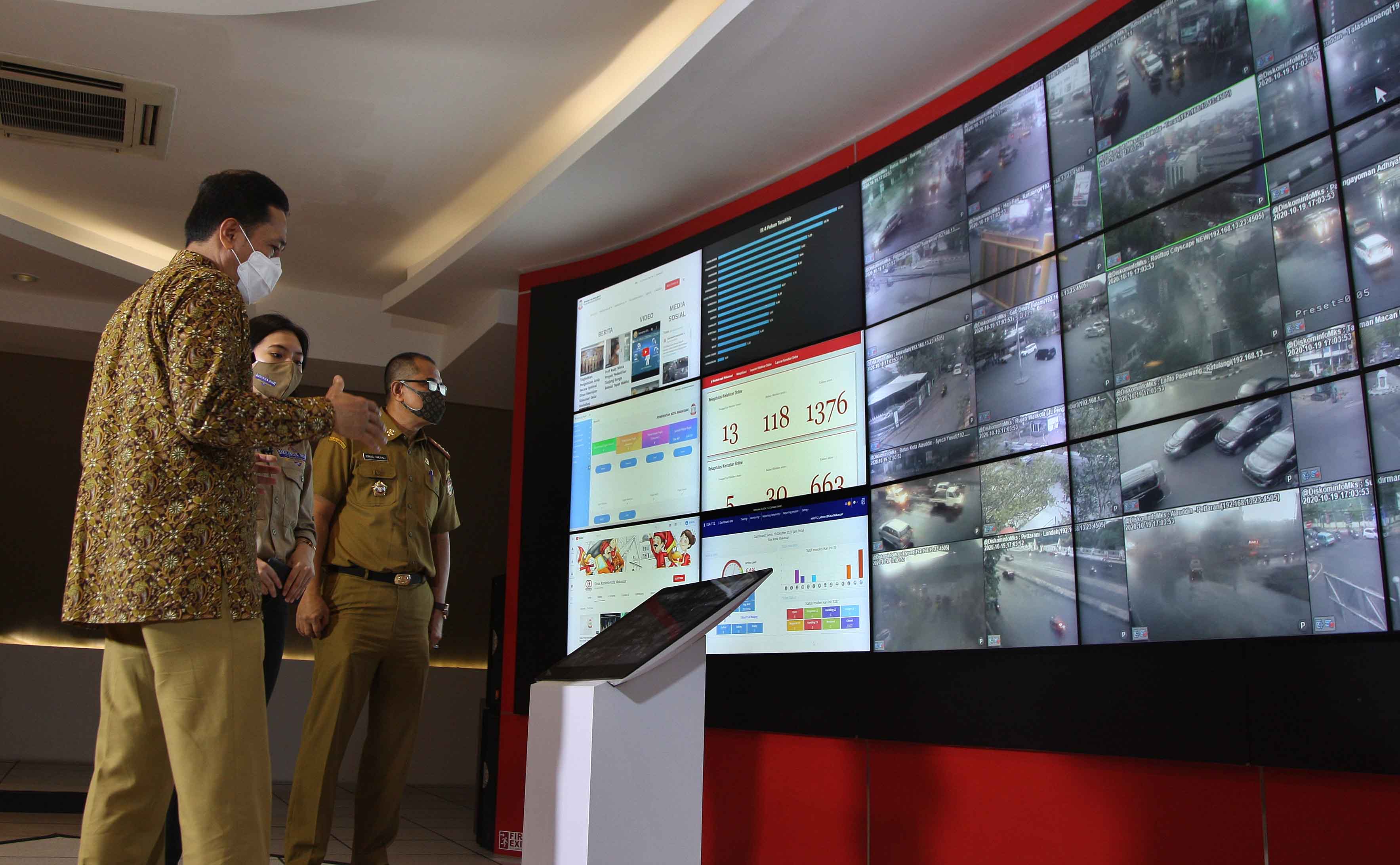 War Room Pemkot Makassar