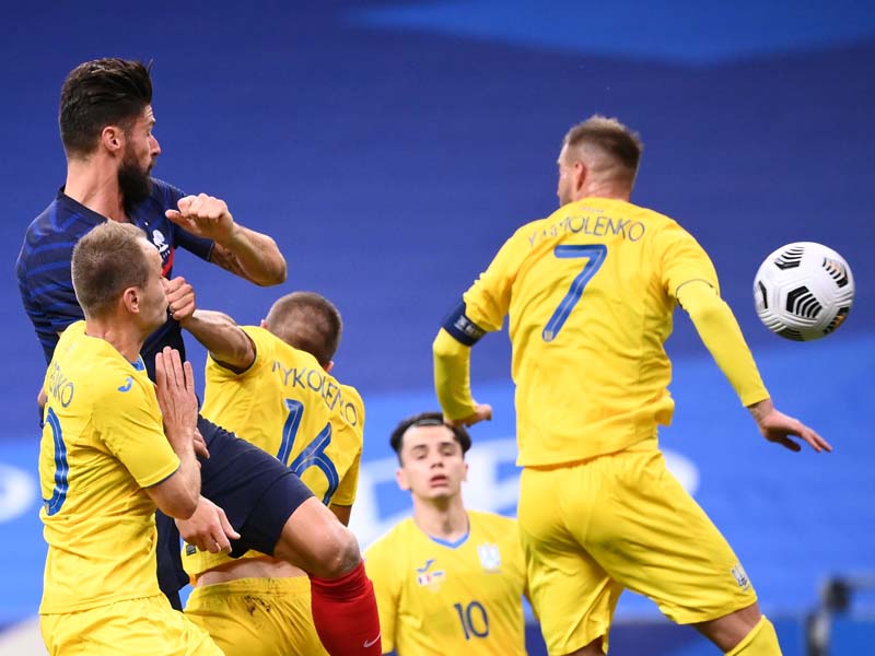 Les Bleus Hantam Ukraina 7-1