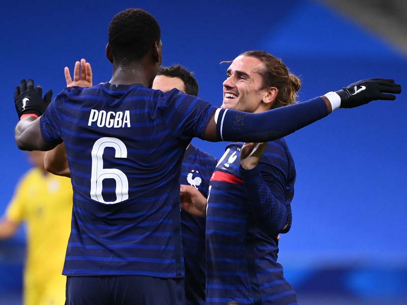 Les Bleus Hantam Ukraina 7-1