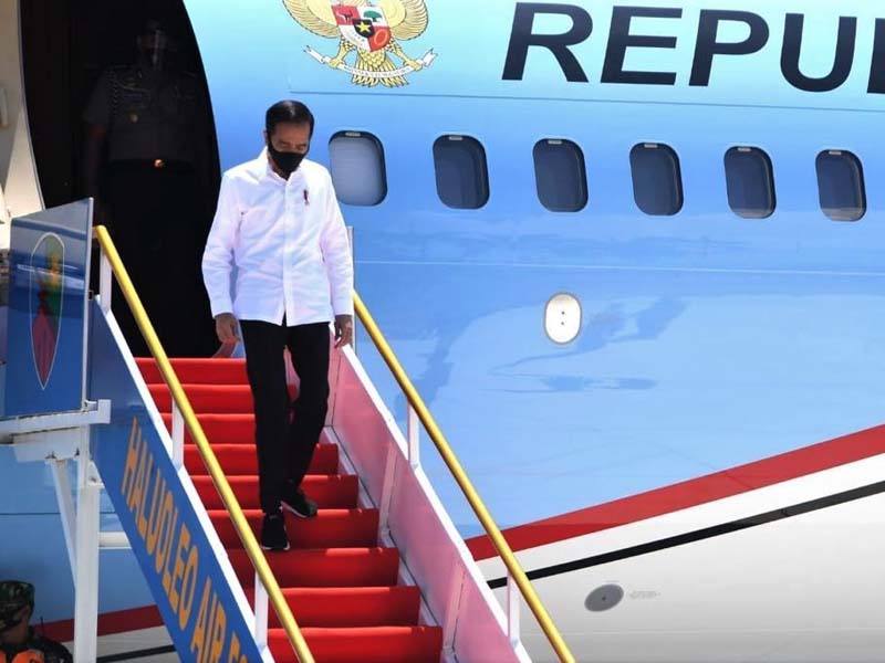 Kunjungan Presiden di Sulawesi Utara