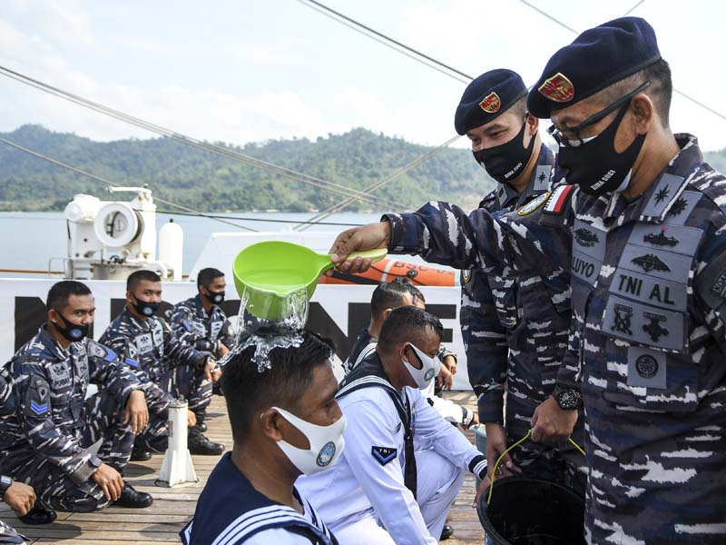 Kenaikan Pangkat Prajurit KBRI Bima Suci