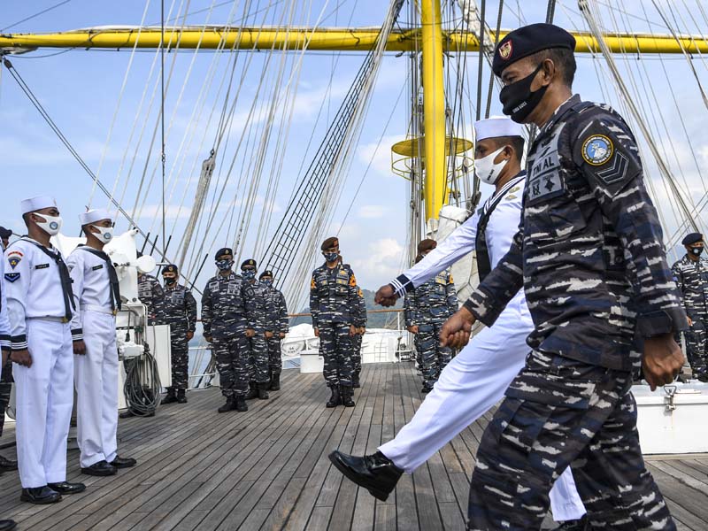 Kenaikan Pangkat Prajurit KBRI Bima Suci