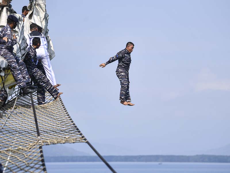Kenaikan Pangkat Prajurit KBRI Bima Suci