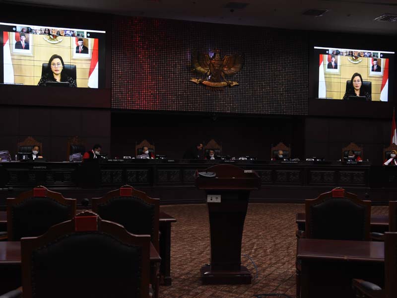 Sidang Pengujian UU Penanganan Covid-19