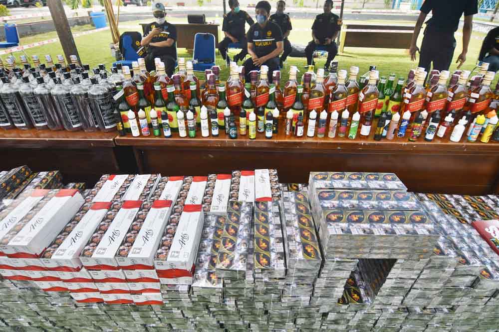 Pemusnahan Barang Ilegal