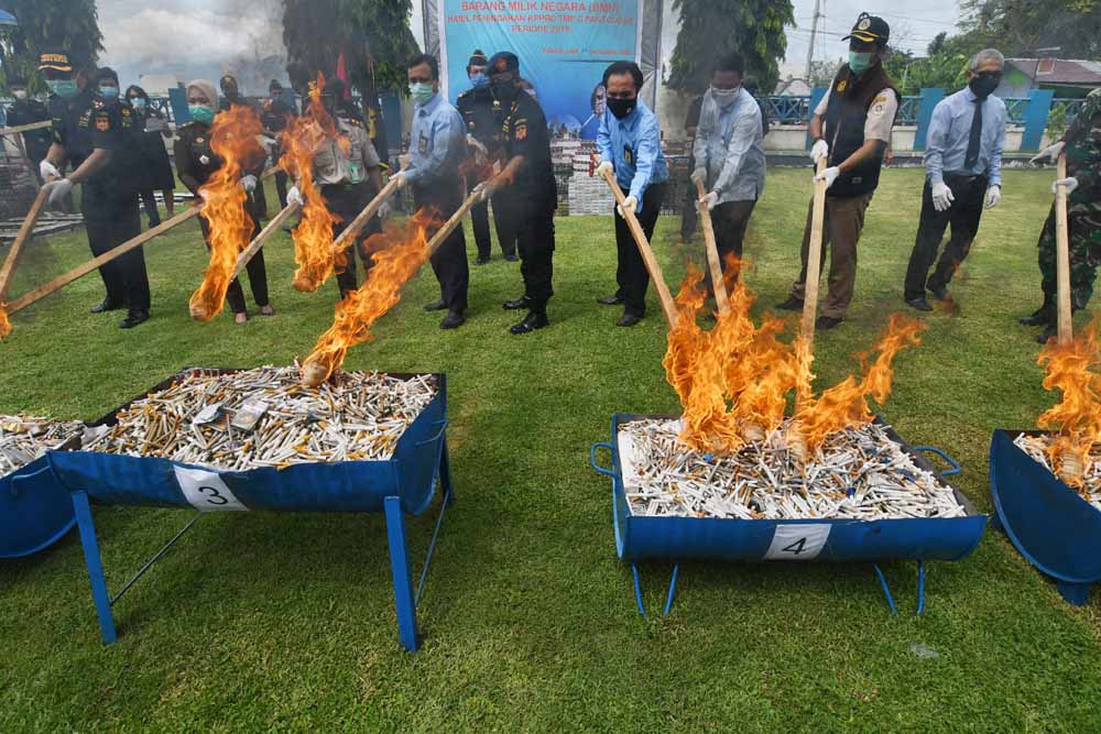 Pemusnahan Barang Ilegal