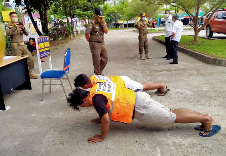 Operasi Yustisi Protokol Kesehatan di Muba