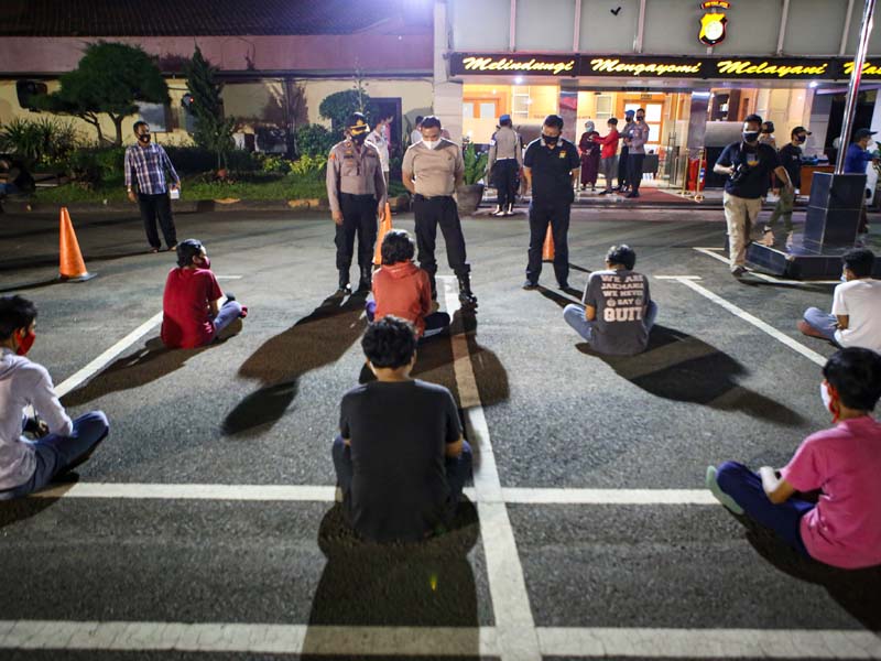 Polisi Amankan Pelajar di Tangerang