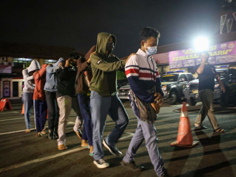 Polisi Amankan Pelajar di Tangerang