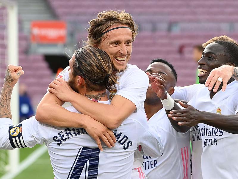 Real Madrid Menangi Laga El Clasico 