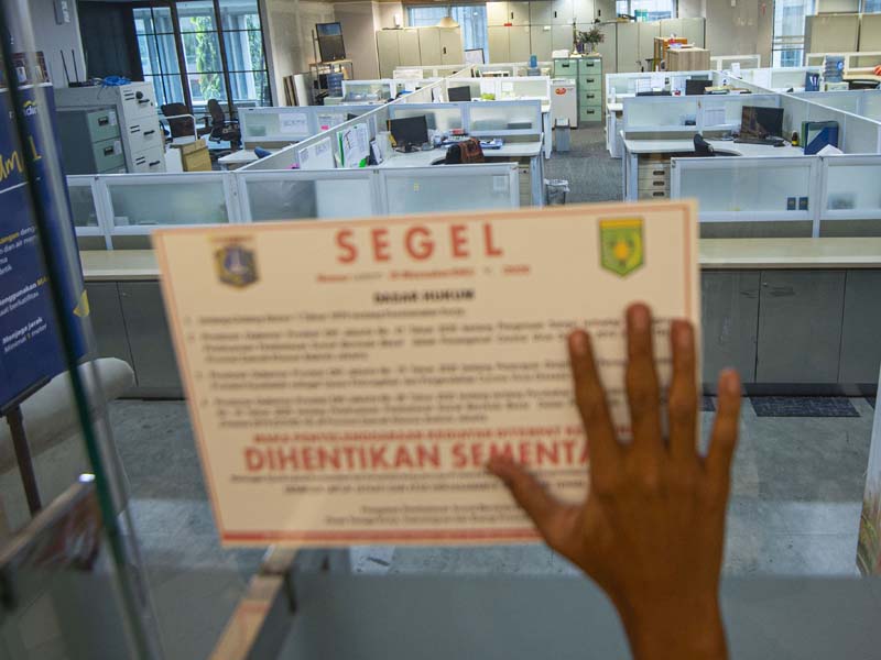 Sidak Klaster Perkantoran