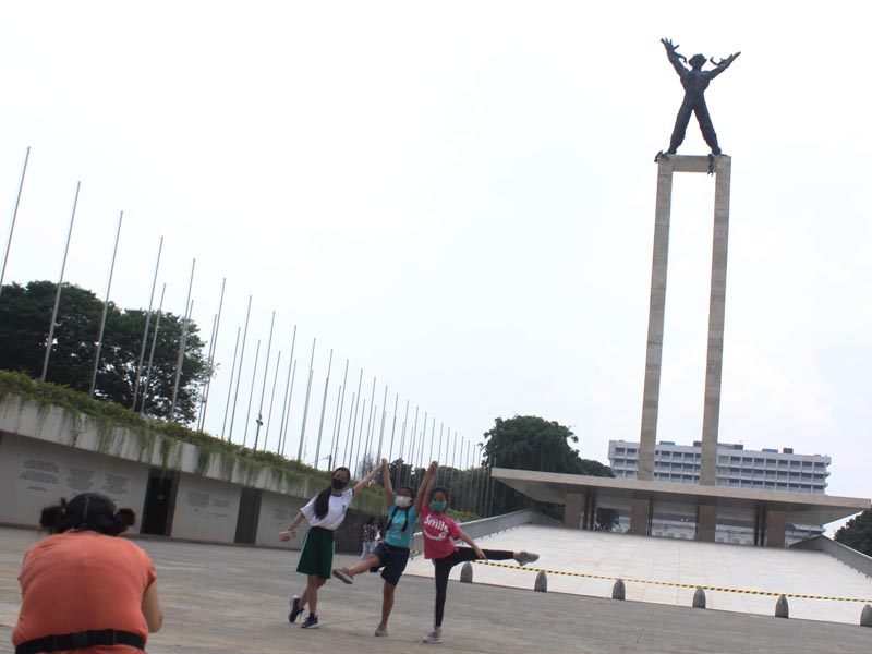 Pembukaan Taman Kota Masa Transisi