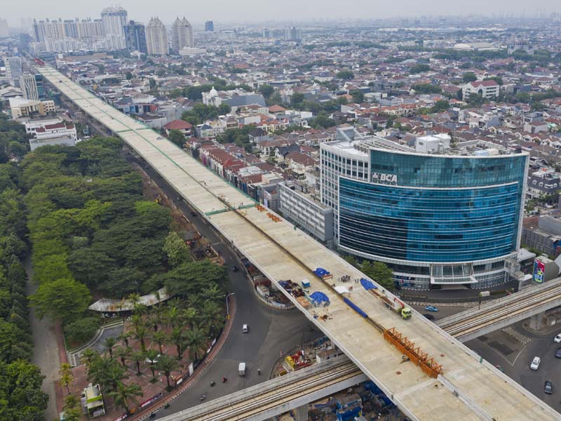 Pembangunan Tol Layang Kelapa Gading-Pulogebang