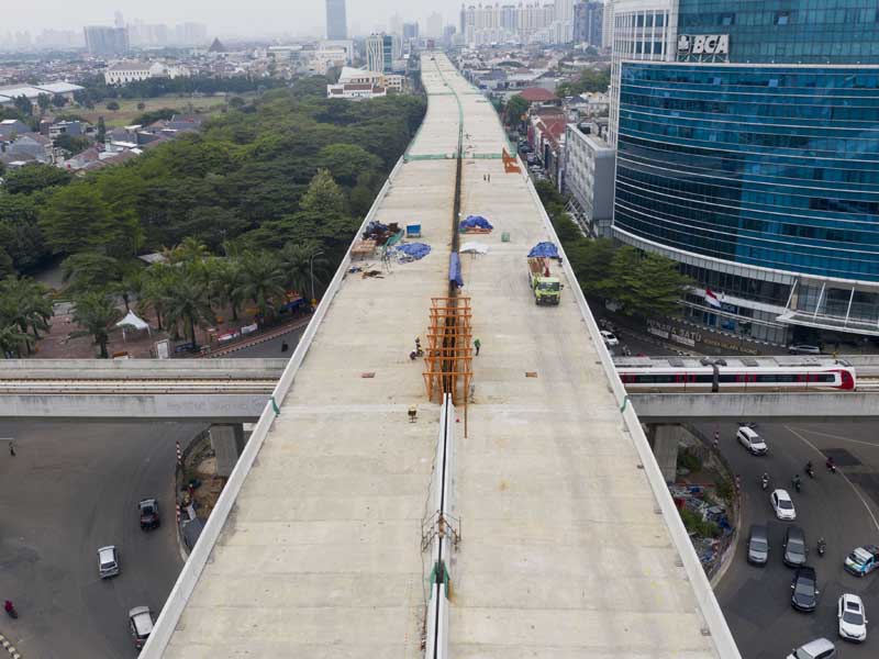 Pembangunan Tol Layang Kelapa Gading-Pulogebang