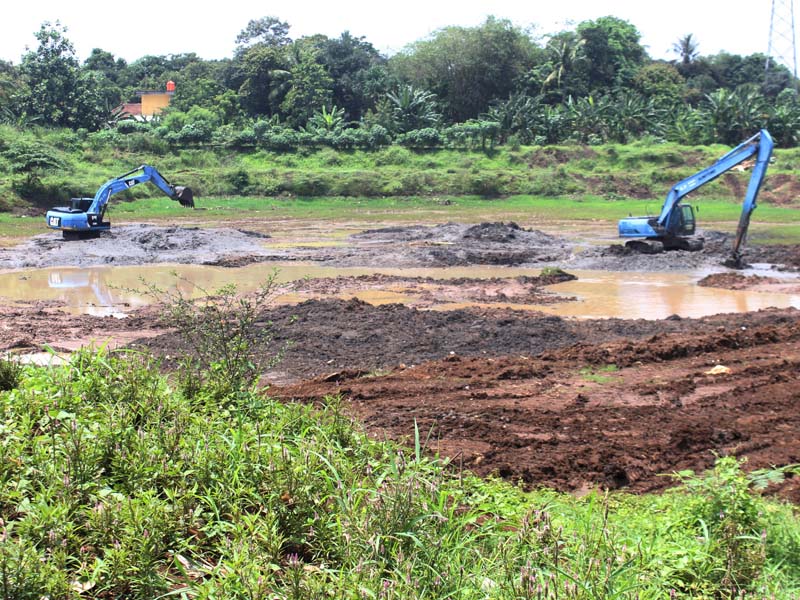 Penggalian Waduk Pondok Ranggon 