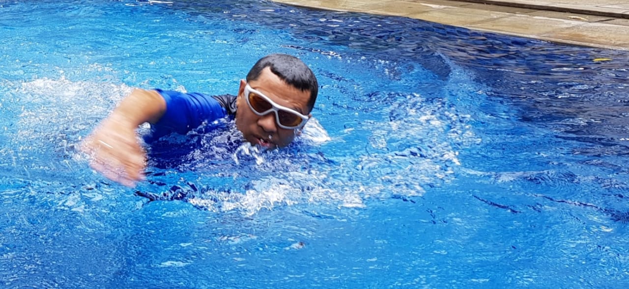 Saleh Husin Tetap Rutin Berolahraga Agar Badan Tetap Segar