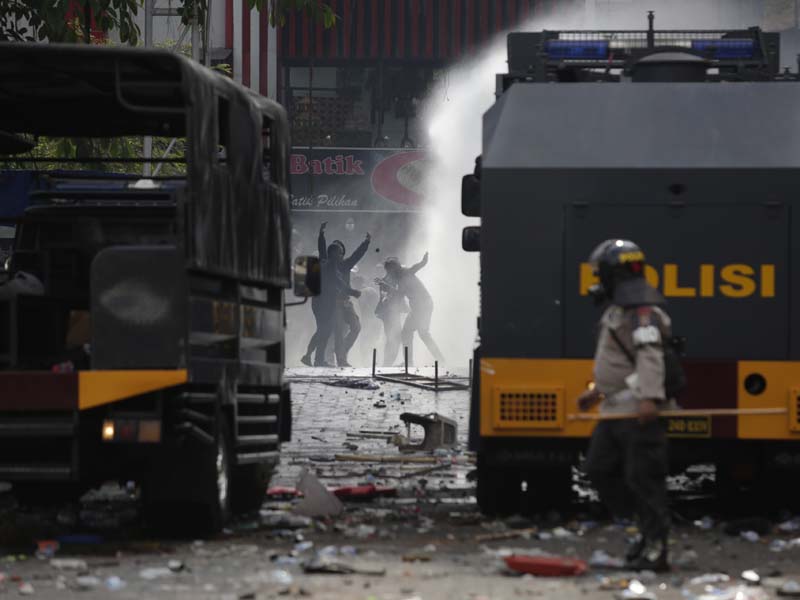 Unjuk Rasa Omnisbus Law di Yogyakarta