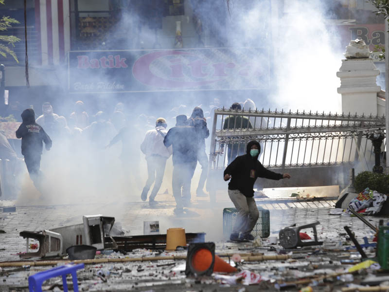 Unjuk Rasa Omnisbus Law di Yogyakarta
