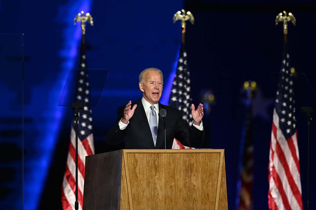 Pidato Kemenangan Joe Biden