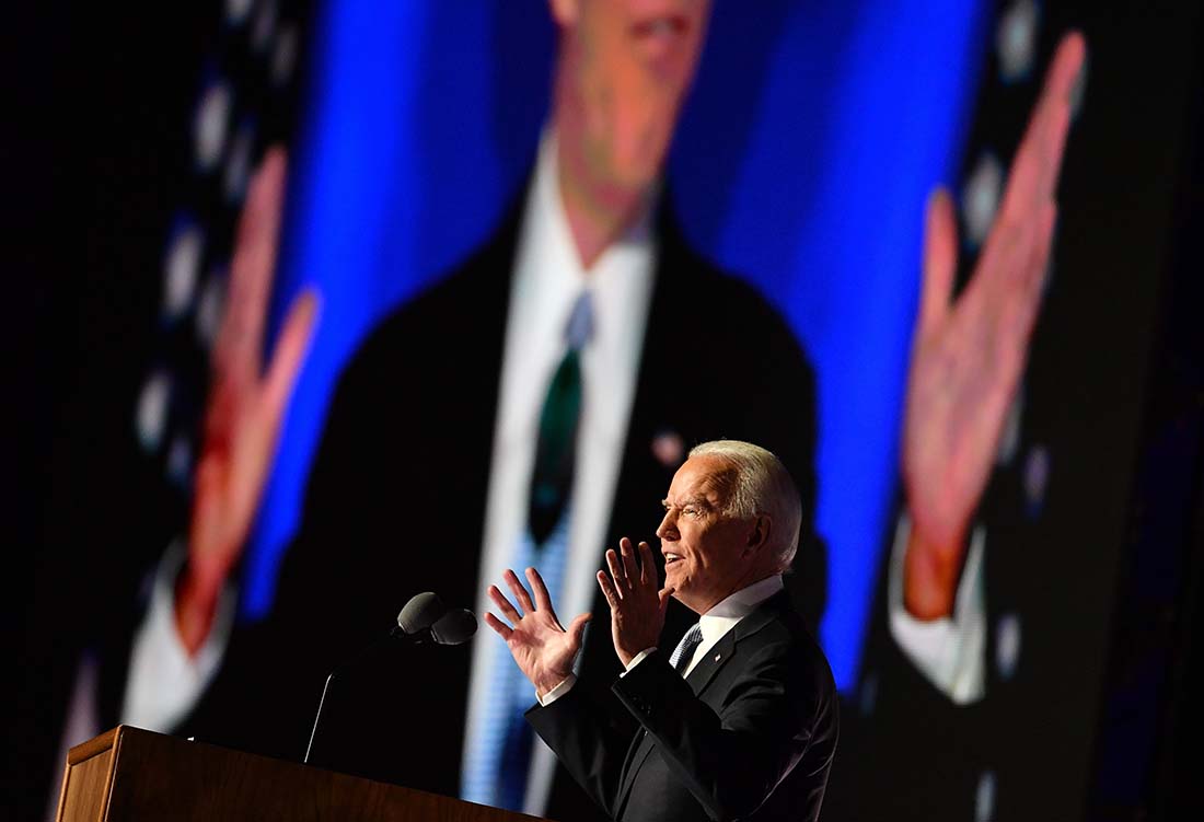 Pidato Kemenangan Joe Biden