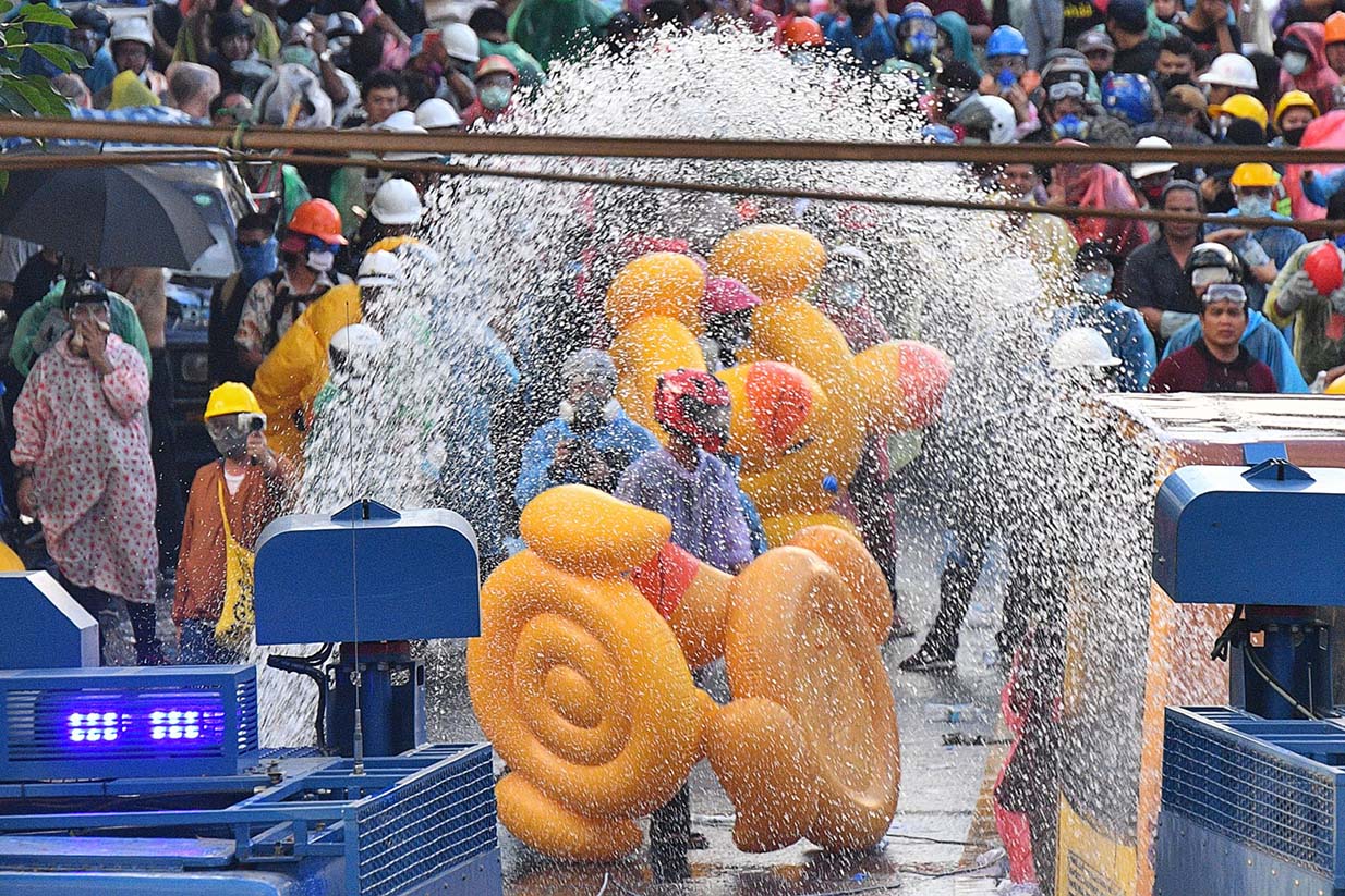 Demo Tuntut Reformasi di Thailand