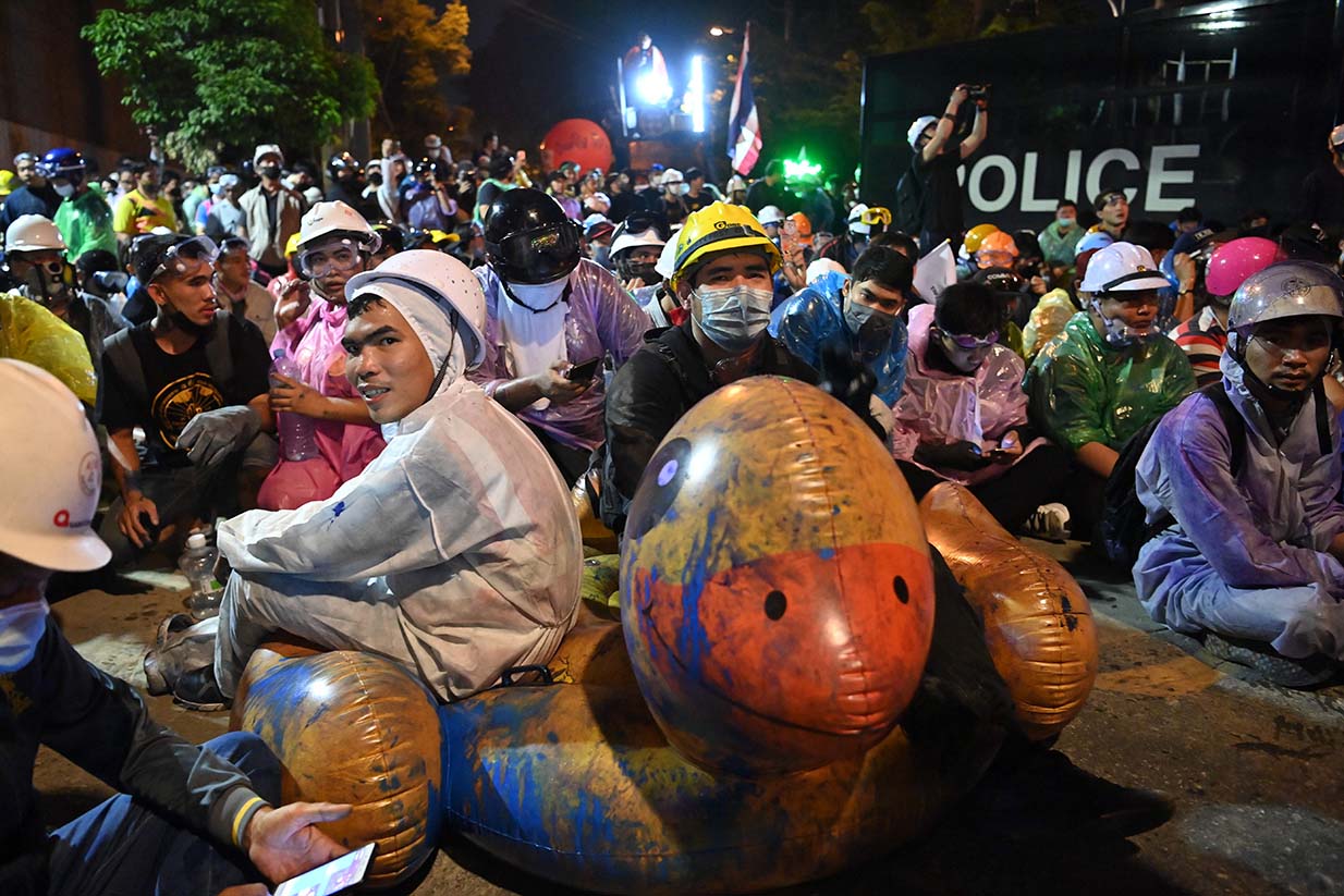 Demo Tuntut Reformasi di Thailand