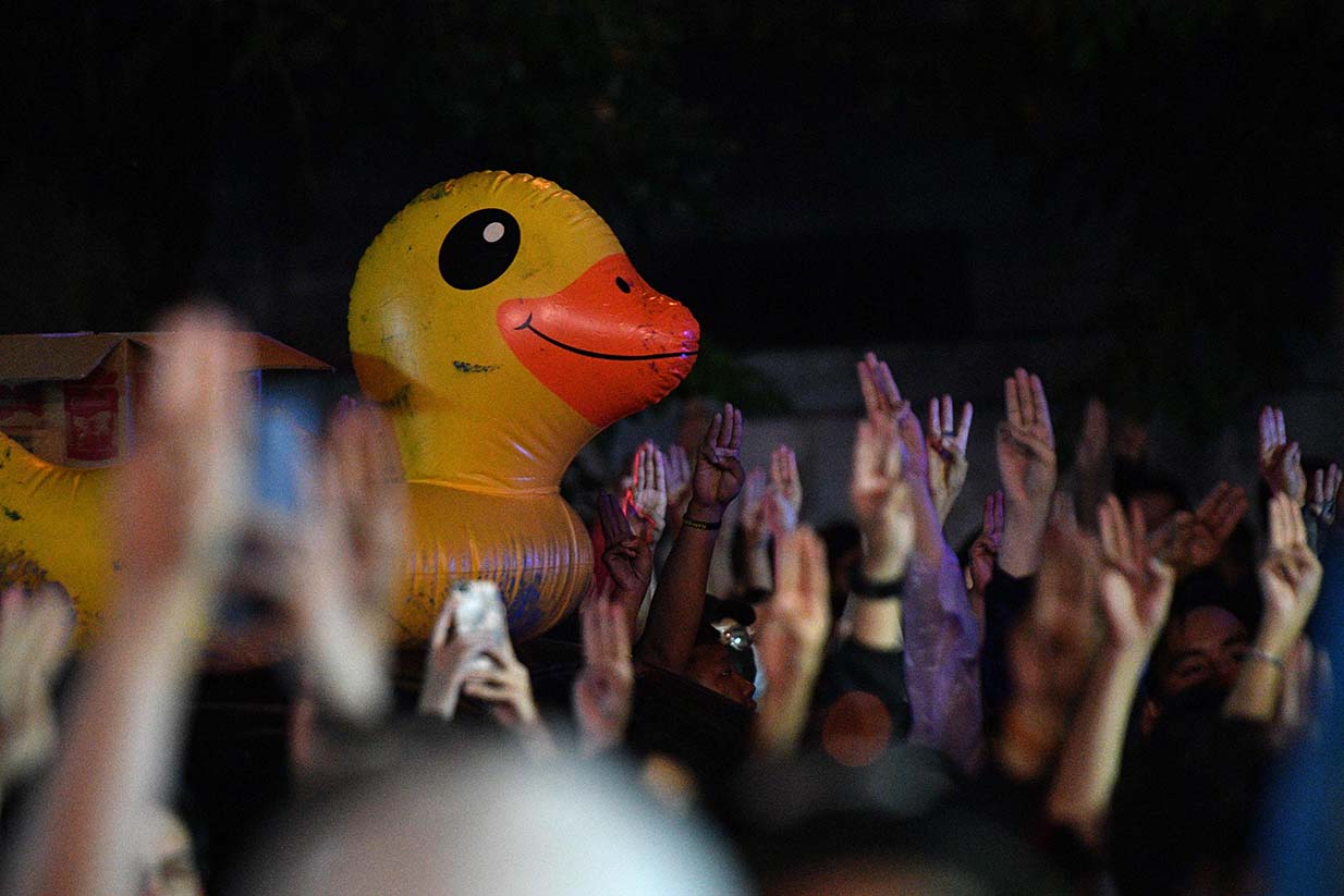 Demo Tuntut Reformasi di Thailand