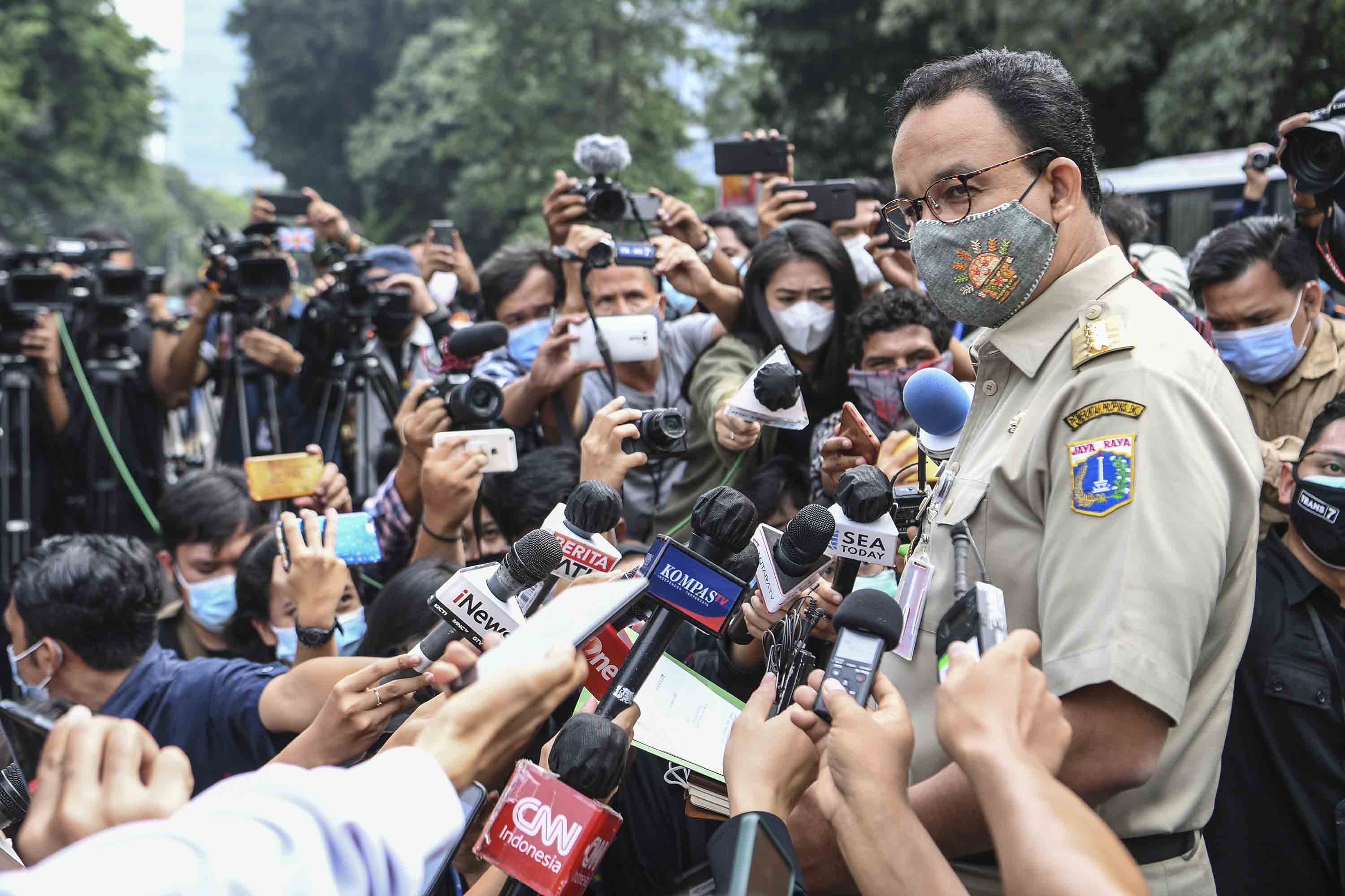 Anies Baswedan Penuhi Panggilan Polda Metro Jaya 