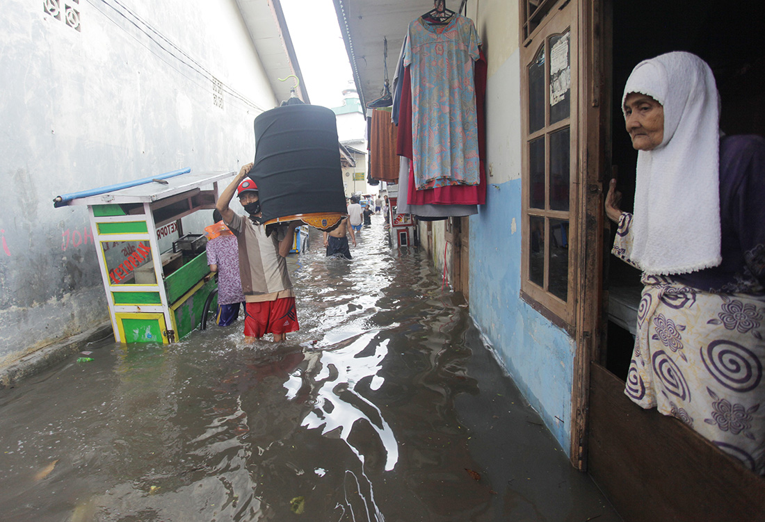 Banjir di Kemang Utara