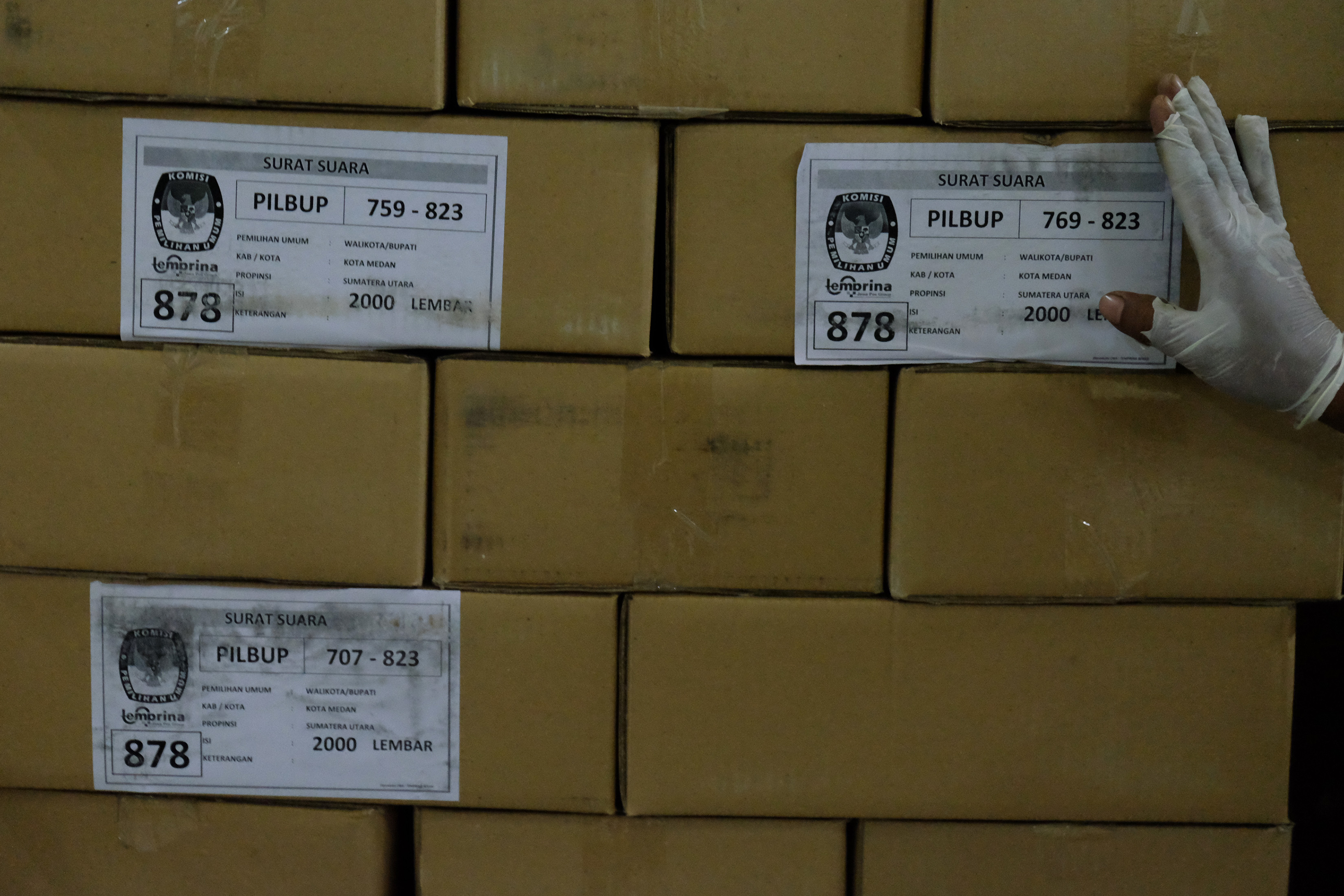 Logistik Pilkada Medan