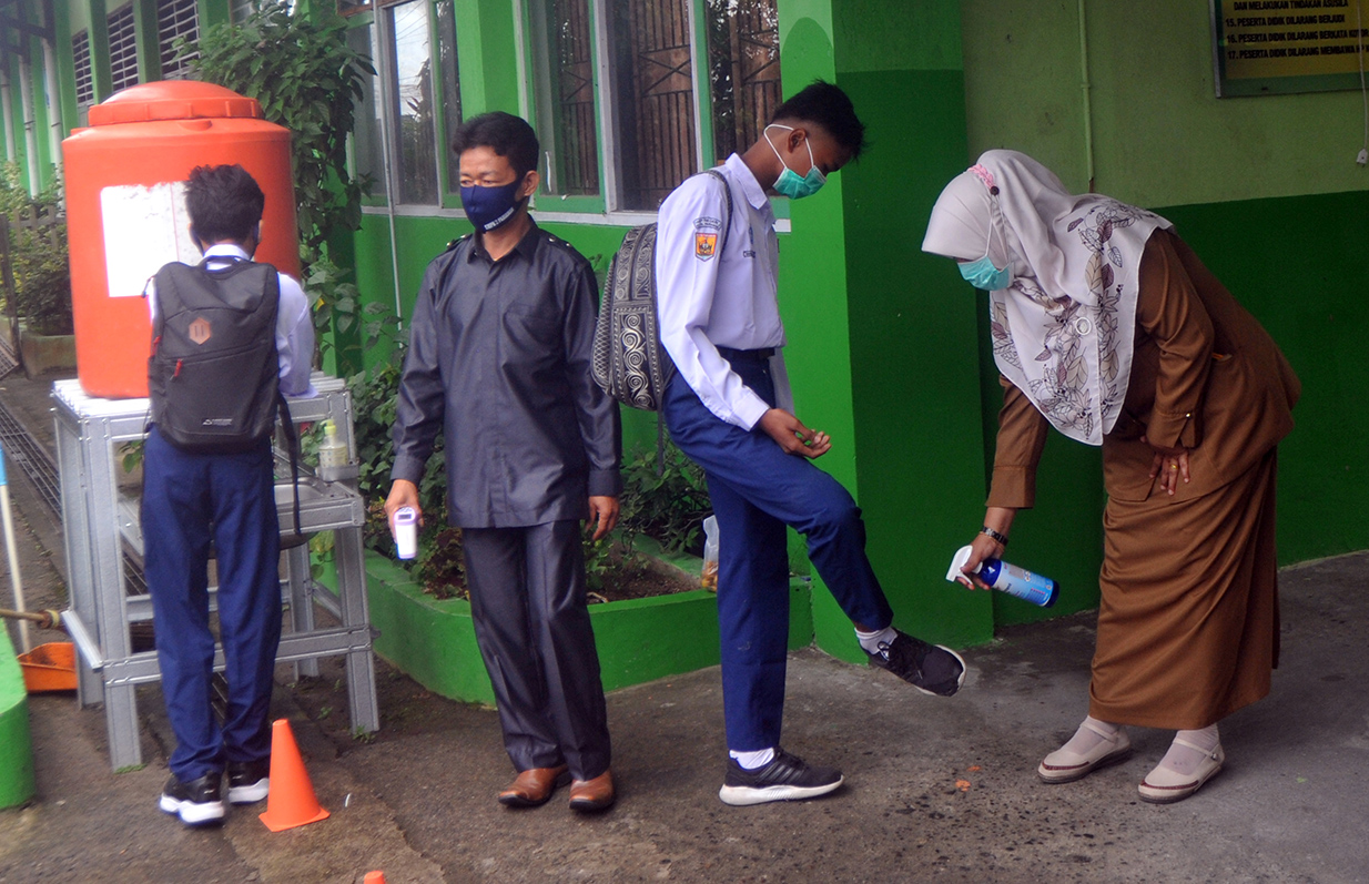 Belajar Tatap Muka di Pariaman