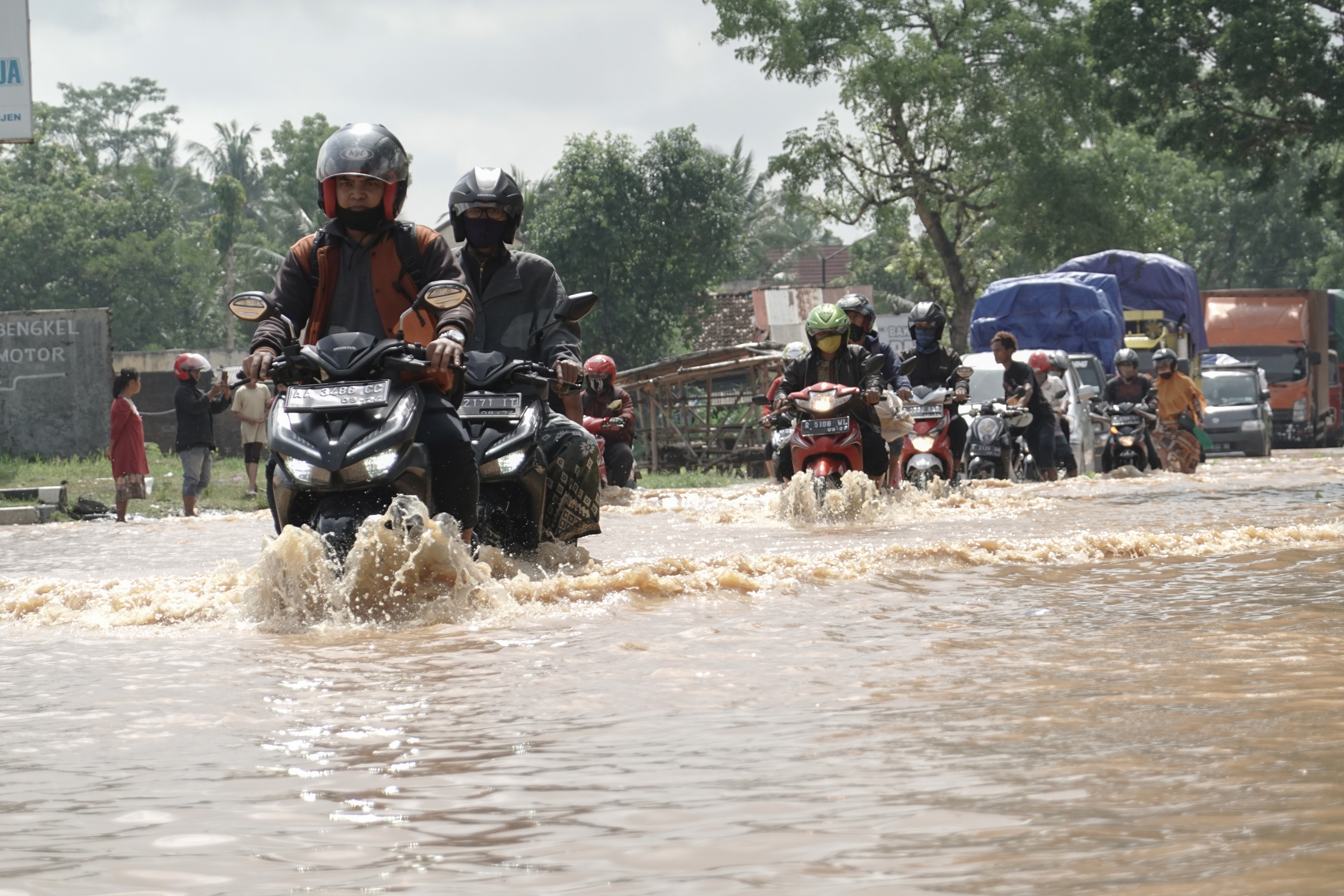 Banjir di Jalur Selatan Jateng