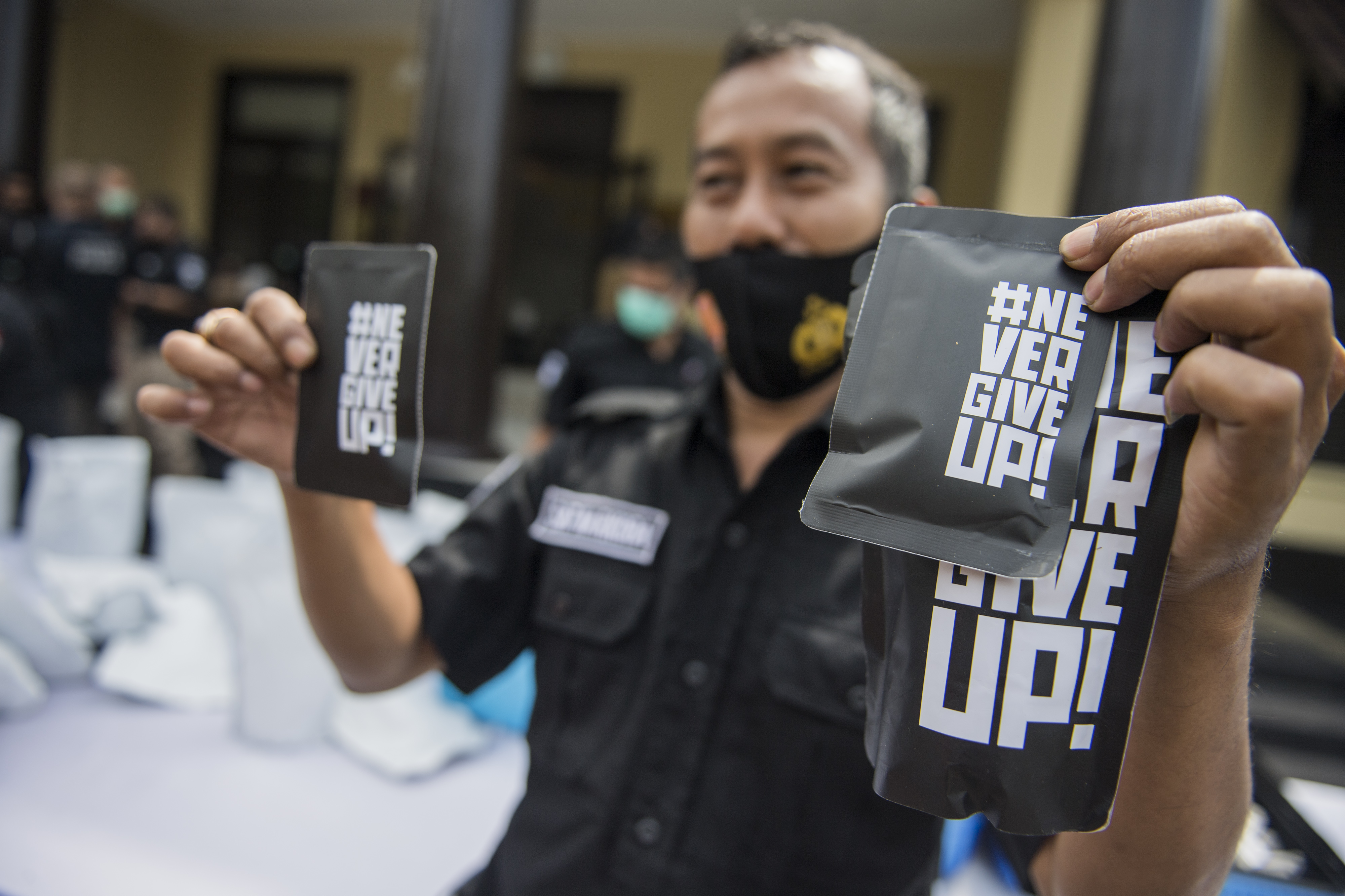 Pengungkapan Industri Rumahan Pengolahan Narkoba