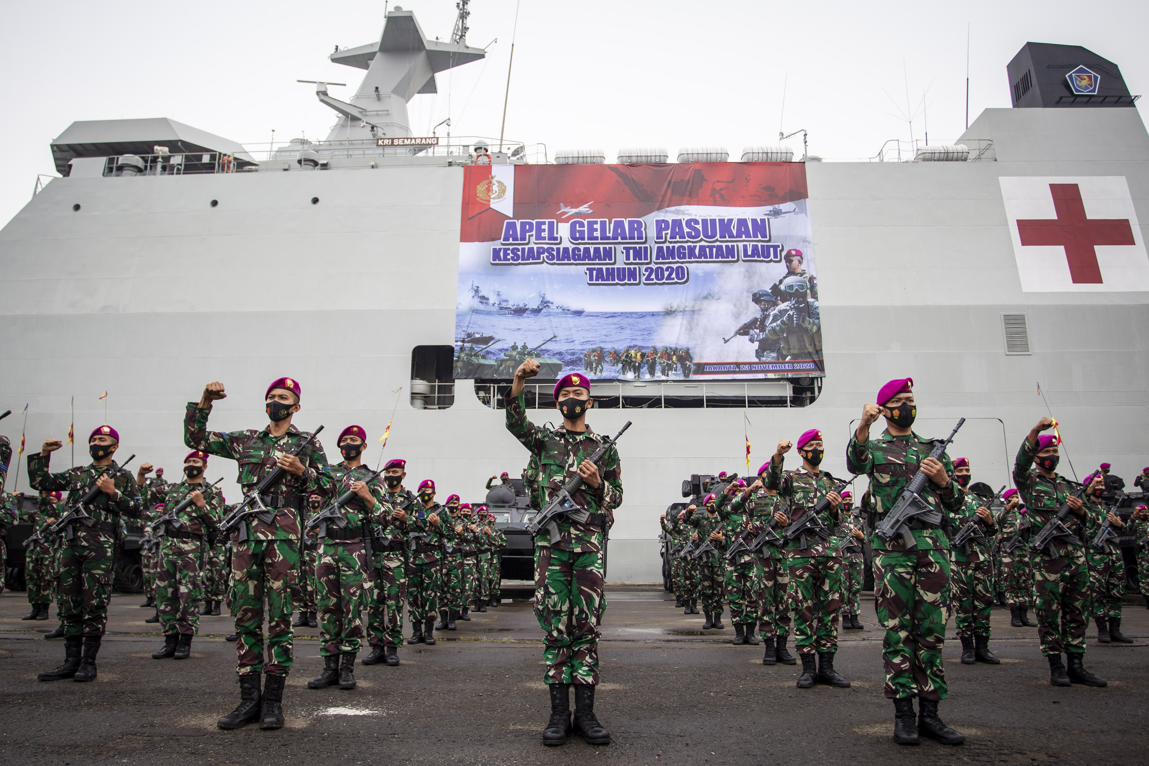   Apel  Gelar Pasukan Kesiapsiagaan TNI Angkatan Laut