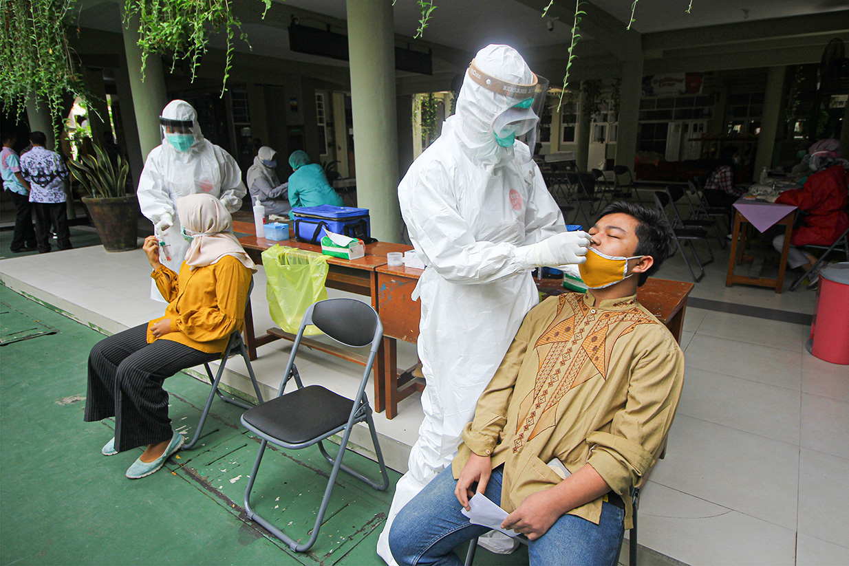 Tes Usap Jelang Sekolah Tatap Muka 