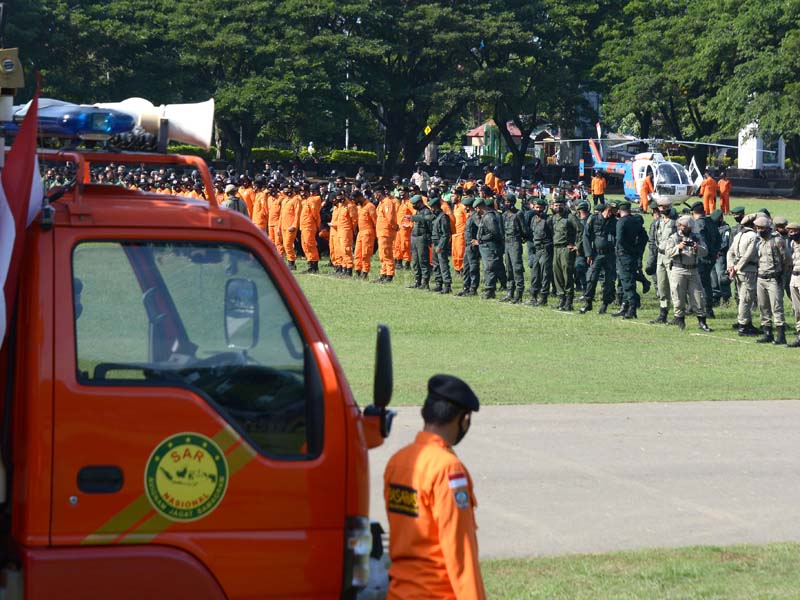 Apel Gabungan Kesiapan Penanganan Bencana Alam